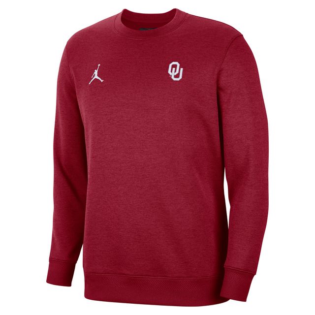 Sweat-shirt à enfiler avec logo Oklahoma Sooners Jordan Brand pour homme