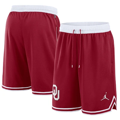 Short de basket-ball Jordan Brand Crimson Oklahoma Sooners Performance pour homme