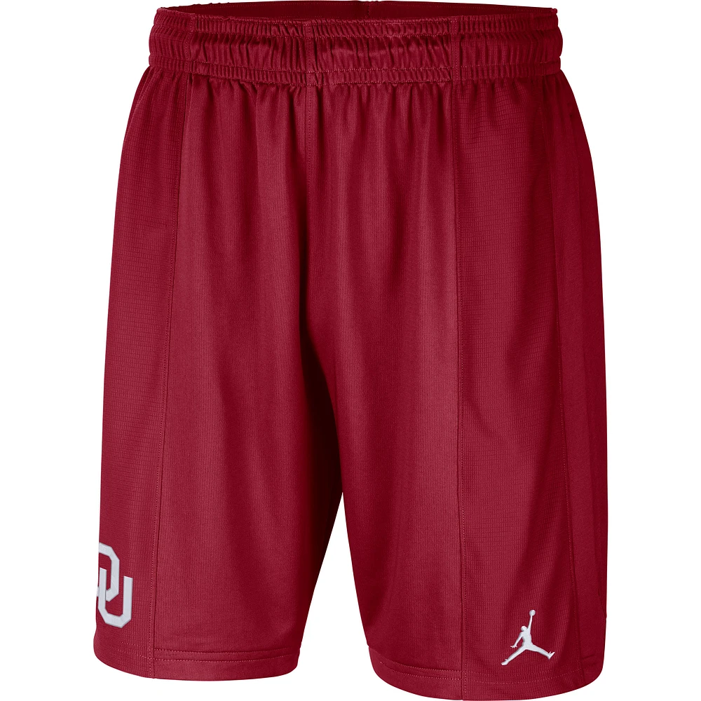 Men's Jordan Brand Crimson Oklahoma Sooners Performance Shorts
