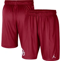 Men's Jordan Brand Crimson Oklahoma Sooners Performance Shorts