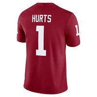 Maillot de jeu Jordan Brand Jalen Hurts Crimson Oklahoma Sooners Alumni Player pour homme