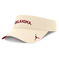 Men's Jordan Brand Natural Oklahoma Sooners Primetime Ace Adjustable Visor