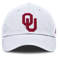 Men's Jordan Brand White Oklahoma Sooners Primetime Club Adjustable Hat