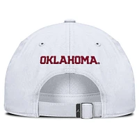 Men's Jordan Brand White Oklahoma Sooners Primetime Club Adjustable Hat