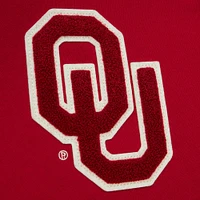 Sweat à capuche en tissu éponge Mitchell & Ness Crimson Oklahoma Sooners Team Legacy pour hommes