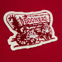 Sweat à capuche en tissu éponge Mitchell & Ness Crimson Oklahoma Sooners Team Legacy pour hommes