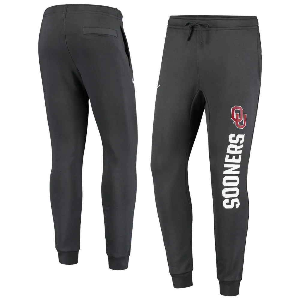 Lids Oklahoma Sooners Nike Primary Logo Club Fleece Joggers - Anthracite