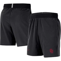 Men's Nike  Black Oklahoma Sooners Player Performance Shorts