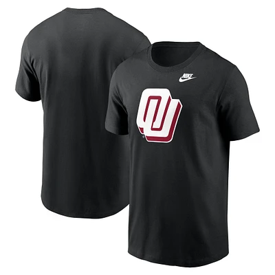 T-shirt Nike noir avec logo alternatif Primetime des Oklahoma Sooners pour homme