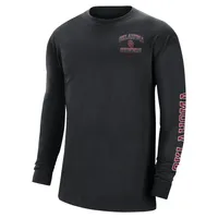 Men's Nike Black Oklahoma Sooners Tour Max 90 Long Sleeve T-Shirt