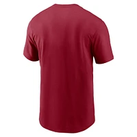 T-shirt de baseball Nike Crimson Oklahoma Sooners pour hommes