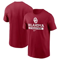 Men's Nike Crimson Oklahoma Sooners Gymnastics T-Shirt