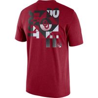 Men's Nike Crimson Oklahoma Sooners Just Do It Max 90 T-Shirt