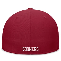 Men's Nike Crimson Oklahoma Sooners Legacy True Fitted Hat