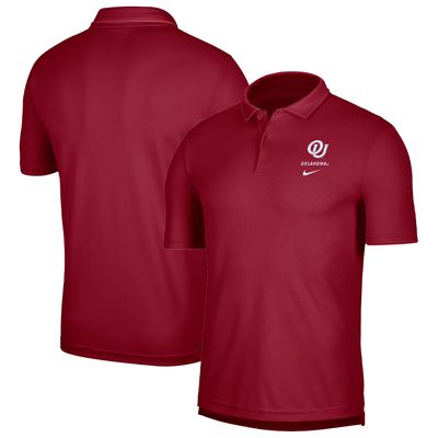 Men's Nike Crimson Oklahoma Sooners UV Performance Polo