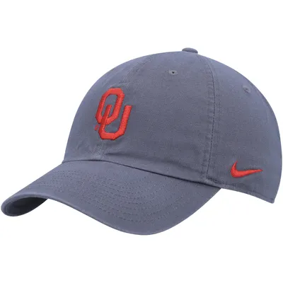 Oklahoma Sooners Nike Hertiage86 Adjustable Hat - Gray