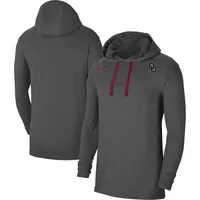 Nike Oklahoma Sooners Mens Crimson Club Fleece Football Long Sleeve Hoodie