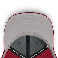 Men's Nike White/Crimson Oklahoma Sooners On-Field Dugout True Performance Fitted Hat