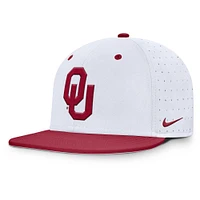 Casquette ajustée Nike True Performance On-Field Dugout des Oklahoma Sooners pour homme