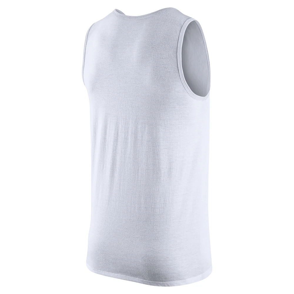 Men's Nike White Oklahoma Sooners Tank Top