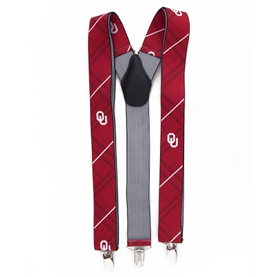 Men's Red Oklahoma Sooners Suspenders