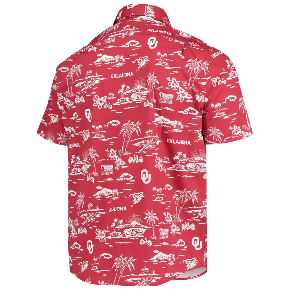 Men's Reyn Spooner Crimson Oklahoma Sooners Classic Button-Down Shirt