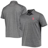 Men's Tommy Bahama Gray Oklahoma Sooners Delray IslandZone Polo