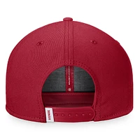 Casquette Top of the World Cardinal Oklahoma Sooners Bank pour hommes