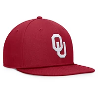 Casquette Snapback fondamentale Top of the World Crimson Oklahoma Sooners pour hommes