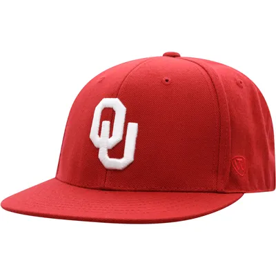 Oklahoma Sooners Top of the World Team Color Fitted Hat