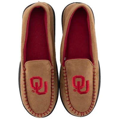 Chaussons mocassins ZooZatz Oklahoma Sooners pour hommes