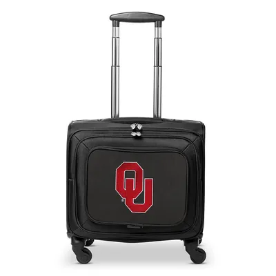 Oklahoma Sooners MOJO 14'' Laptop Overnighter Wheeled Bag- Black