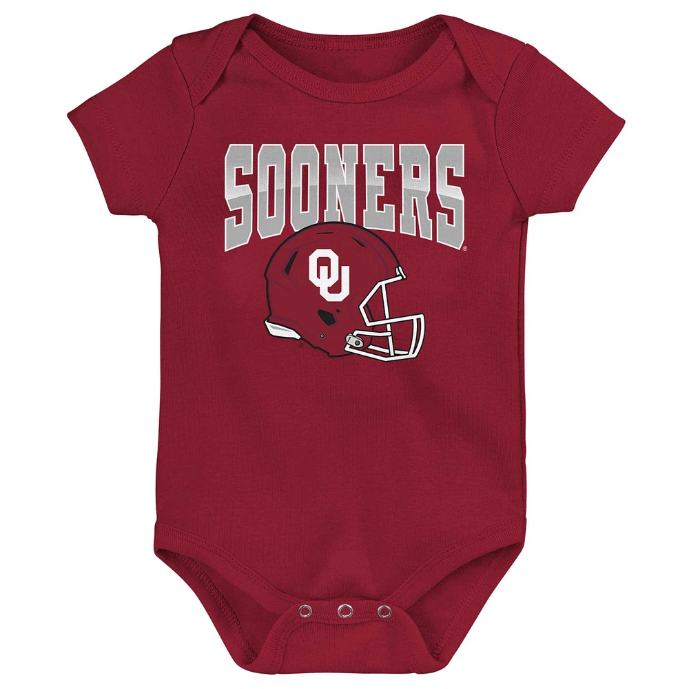 Body Crimson pour nouveau-né et nourrisson Oklahoma Sooners New Horizon