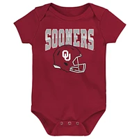 Newborn & Infant Crimson Oklahoma Sooners New Horizon Bodysuit