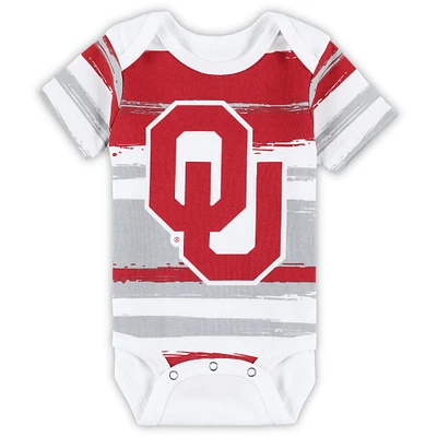 Body préféré de l'équipe Oklahoma Sooners blanc pour nouveau-né et bébé