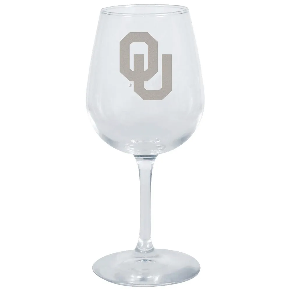 Oklahoma Sooners 12.75oz. Verre à vin à pied