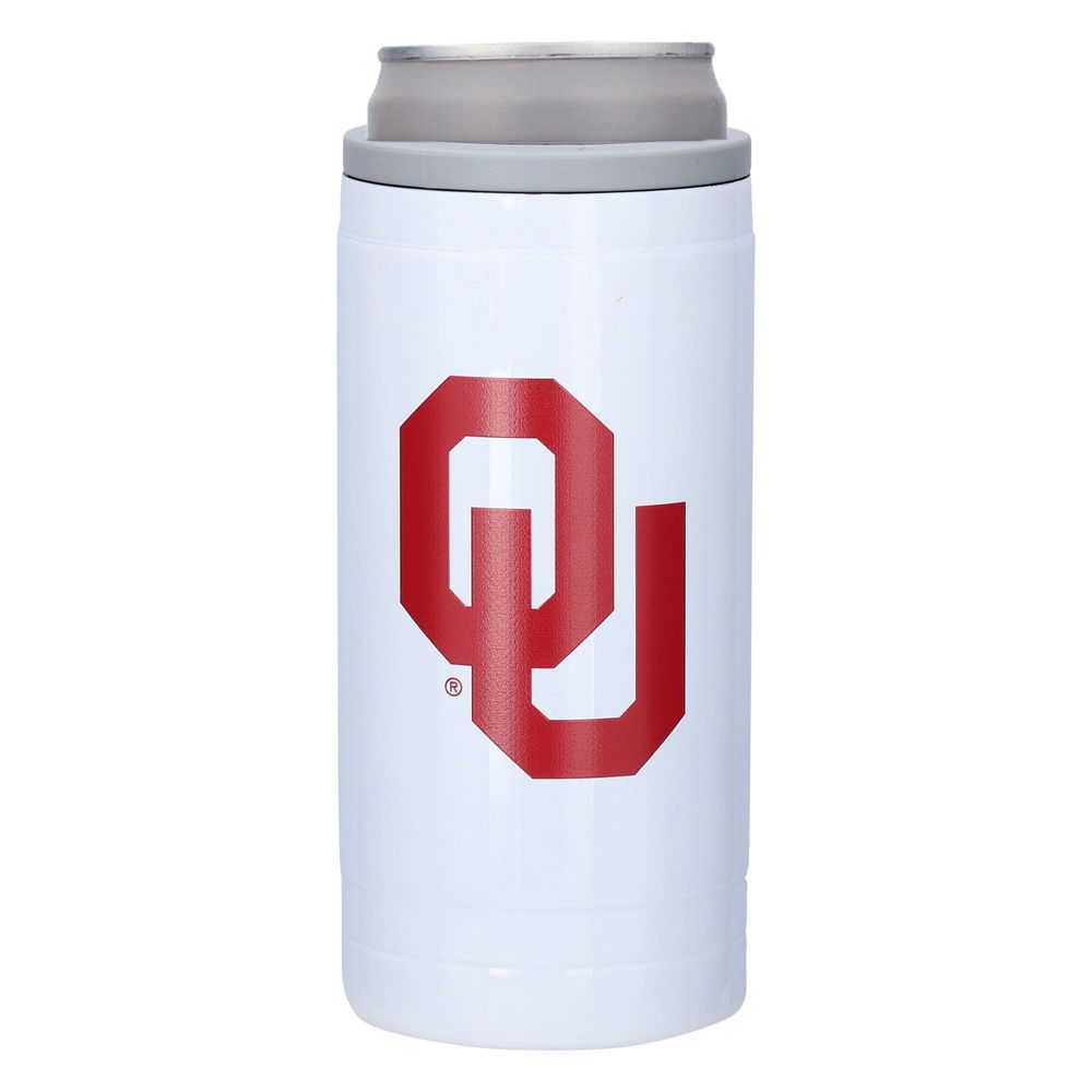 Oklahoma Sooners 12oz. Letterman Slim Can Cooler