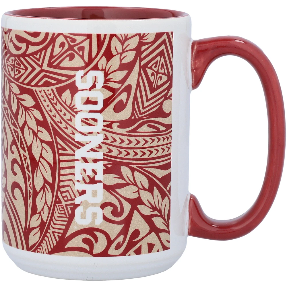 Oklahoma Sooners 15 oz. Tasse Ohana