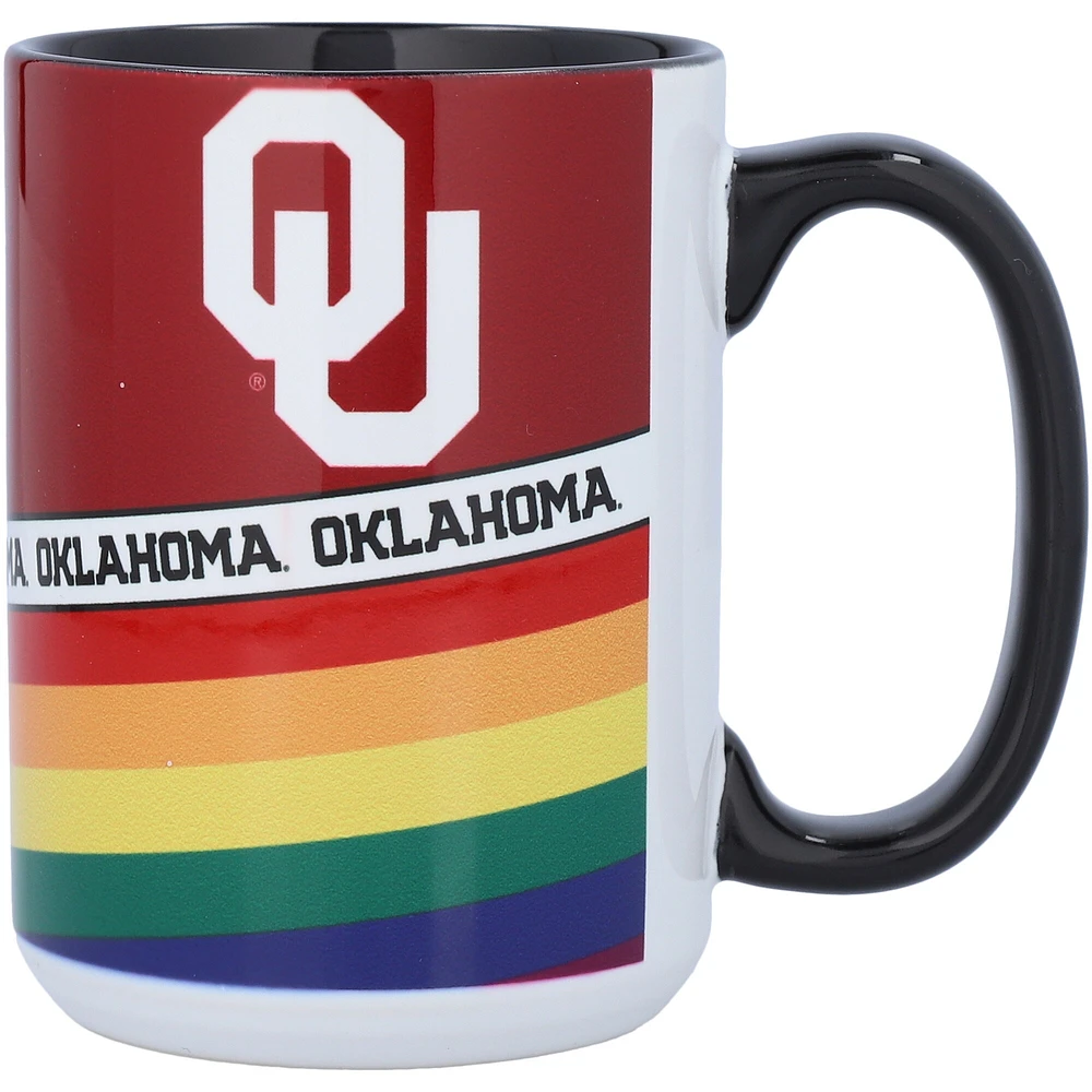 Oklahoma Sooners 15 oz. Tasse en céramique de fierté