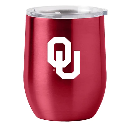 Oklahoma Sooners 16oz. Game Day Stainless Curved Tumbler