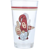 Oklahoma Sooners 16oz. Gnome Pint Glass