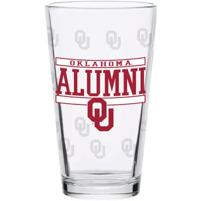 Oklahoma Sooners 16oz. Verre de pinte de répétition des anciens