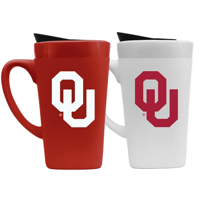 Ohio State Buckeyes 16oz. Soft Touch Ceramic Mug with Lid Two-Piece Set