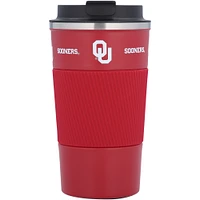 Oklahoma Sooners Gobelet à café 18 oz avec poignée en silicone