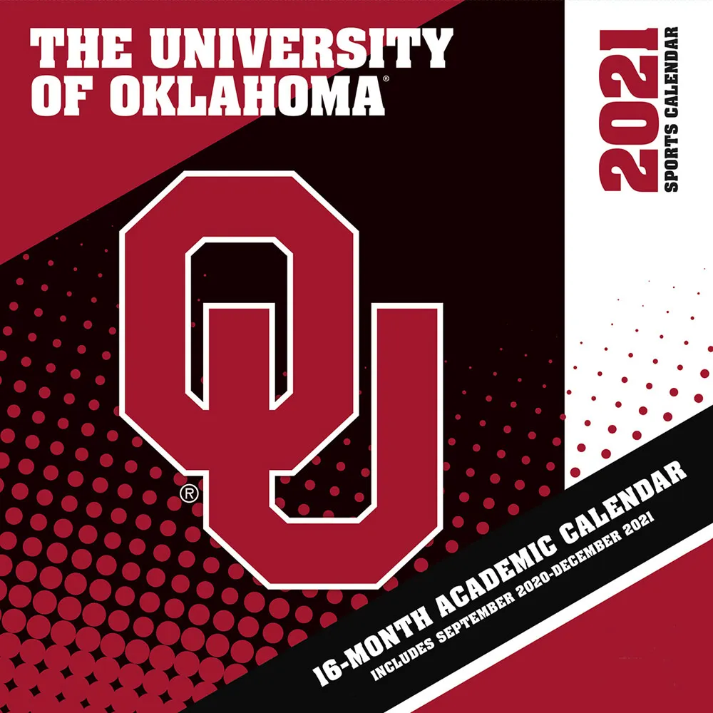 Oklahoma Sooners 2021 Calendrier mural