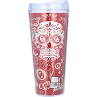Oklahoma Sooners 22oz. Día de los Muertos Tumbler