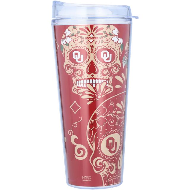 Oklahoma Sooners 22 oz. Gobelet Día de los Muertos