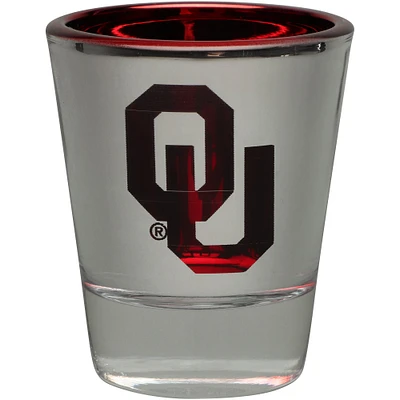 Oklahoma Sooners 2oz. Electroplated Shot Glass