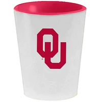 Oklahoma Sooners 2oz. Tasse en céramique de couleur intérieure