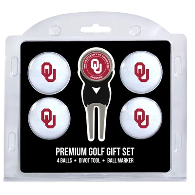 Oklahoma Sooners 4-Ball Gift Set